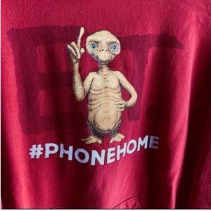 Universal Studios ET Sweatshirt Hoodie Size XL